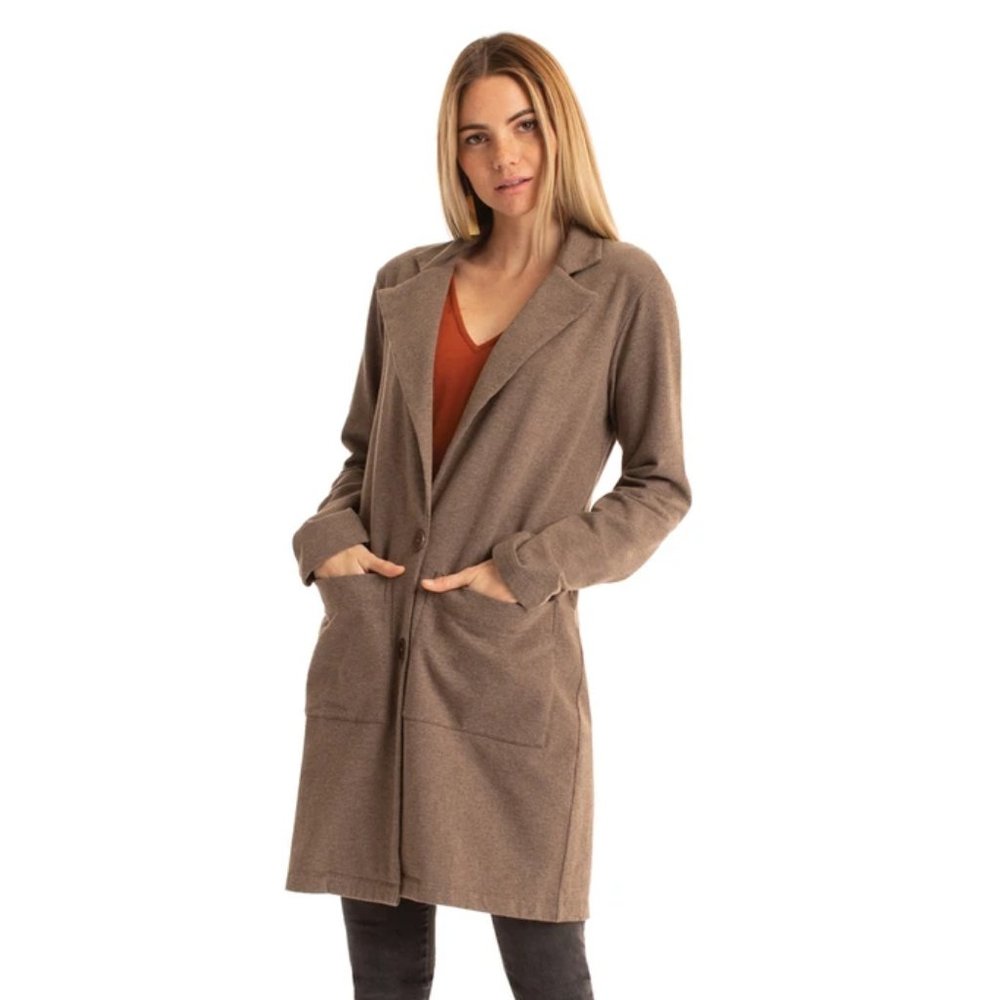Synergy Organic Clothing - Smith Coat in Nutmeg M.
